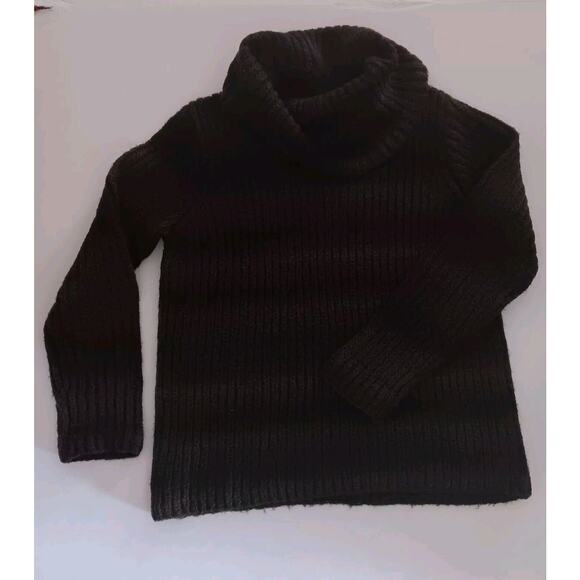 Jones New York Sport Chunky Knit Sweater Cowl Neck Green Size M - Picture 1 of 10